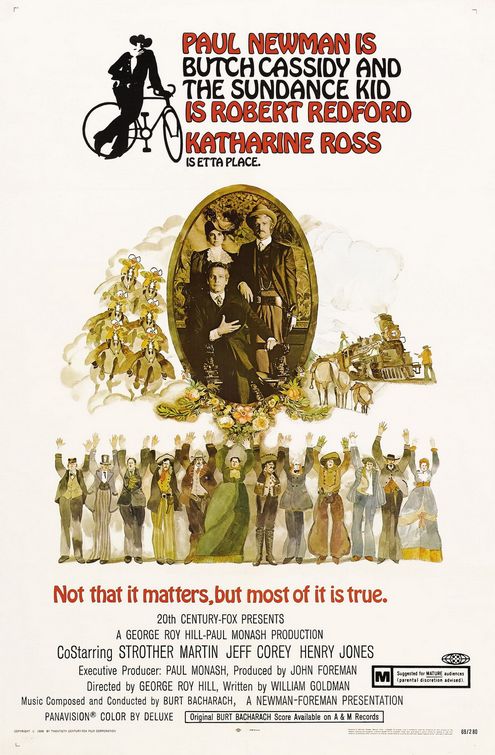 the movie poster: Butch Cassidy and the Sundance Kid (1969) ver3