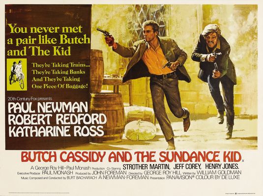 the movie poster: Butch Cassidy and the Sundance Kid (1969) ver4
