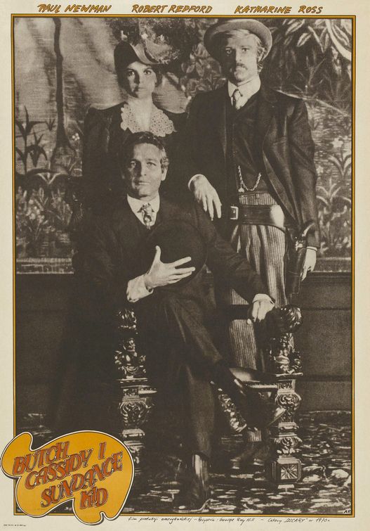 the movie poster: Butch Cassidy and the Sundance Kid (1969) ver9