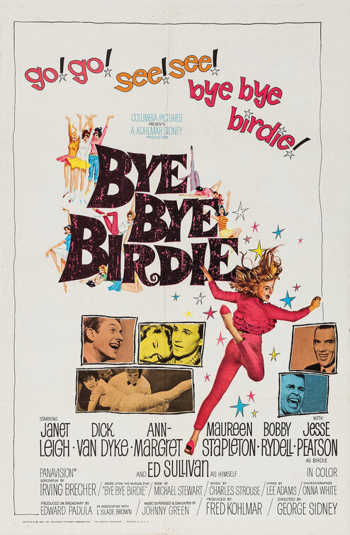1000 piece jigsaw puzzle for the movie poster: Bye Bye Birdie (1963)