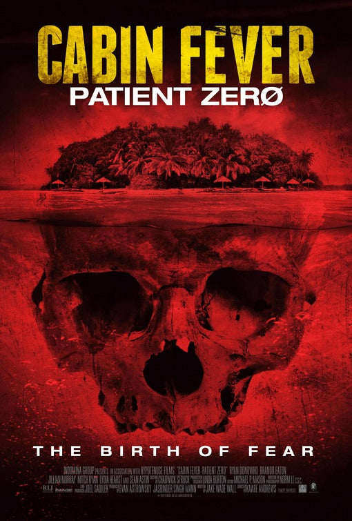 1000 piece jigsaw puzzle for the movie poster: Cabin Fever: Patient Zero (2014)