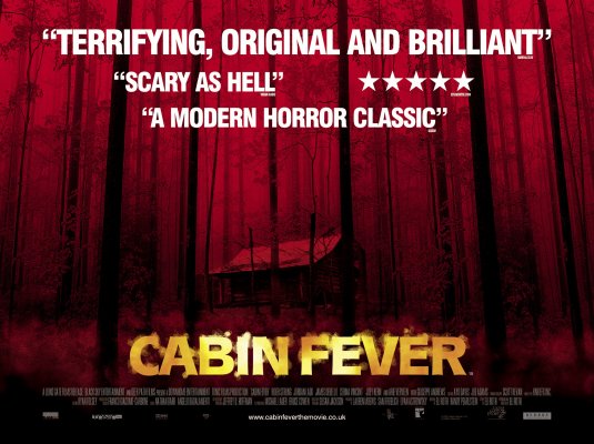 1000 piece jigsaw puzzle for the movie poster: Cabin Fever (2003) ver3