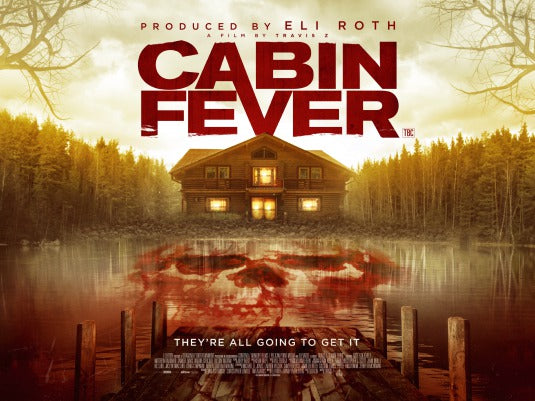 1000 piece jigsaw puzzle for the movie poster: Cabin Fever (2016) ver5