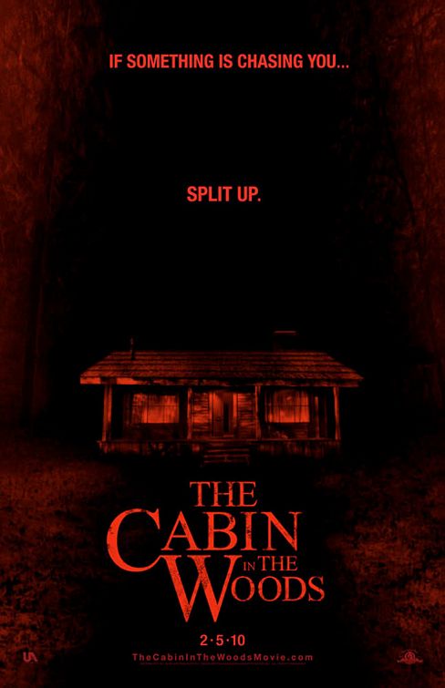 1000 piece jigsaw puzzle for the movie poster: The Cabin in the Woods (2012) ver3