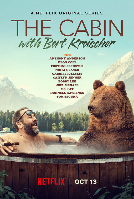 1000 piece jigsaw puzzle for tv poster: The Cabin with Bert Kreischer