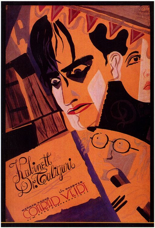 the movie poster: The Cabinet of Dr. Caligari (1921) ver3
