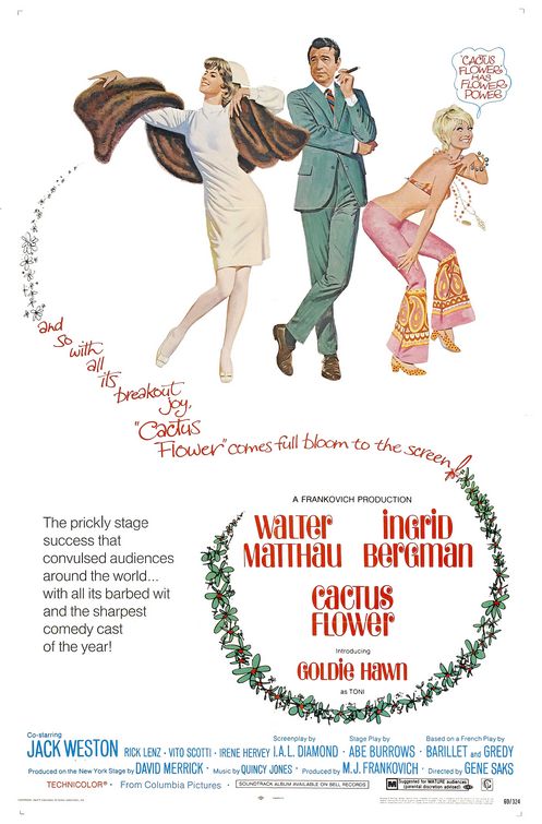 the movie poster: Cactus Flower (1969)