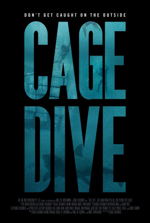 1000 piece jigsaw puzzle for the movie poster: Open Water 3: Cage Dive (2017)