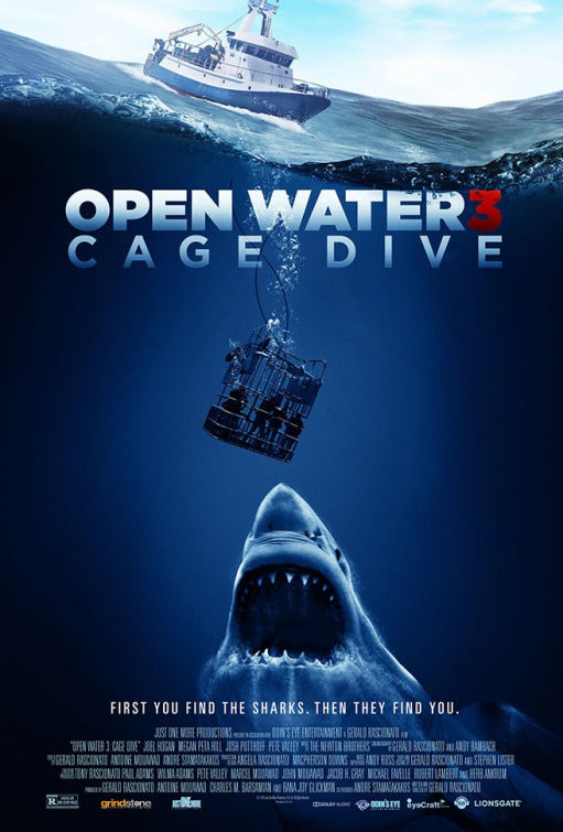 1000 piece jigsaw puzzle for the movie poster: Open Water 3: Cage Dive (2017) ver2