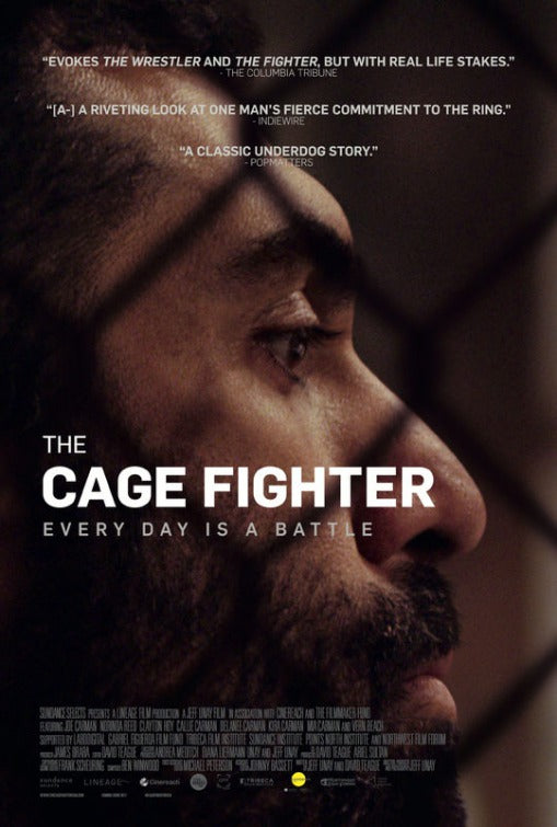 1000 piece jigsaw puzzle for the movie poster: The Cage Fighter (2018)