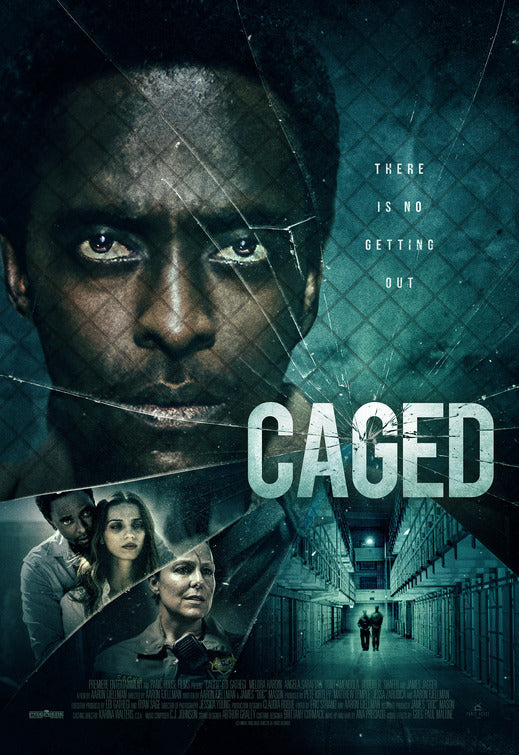 1000 piece jigsaw puzzle for the movie poster: Caged (2021)
