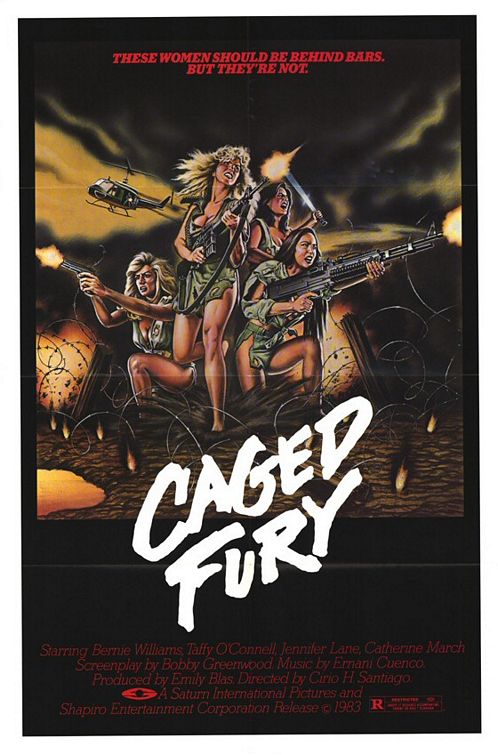 the movie poster: Caged Fury (1983)