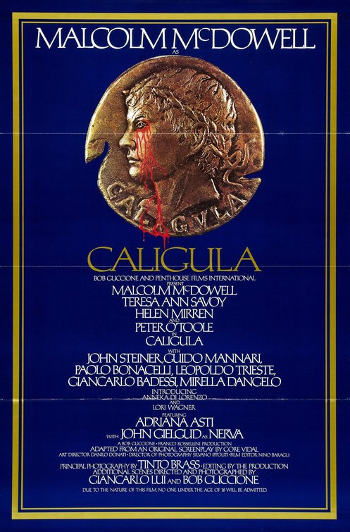1000 piece jigsaw puzzle for the movie poster: Caligula (1980) ver1