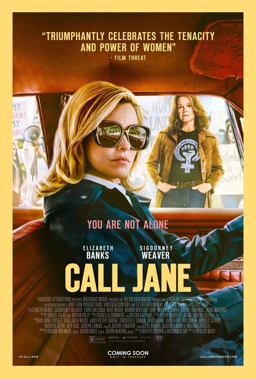 1000 piece jigsaw puzzle for the movie poster: Call Jane (2022)