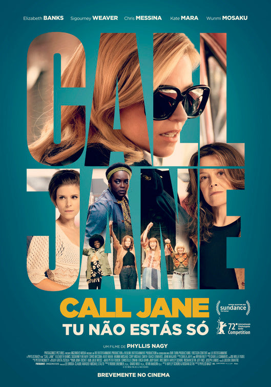 1000 piece jigsaw puzzle for the movie poster: Call Jane (2022) ver2