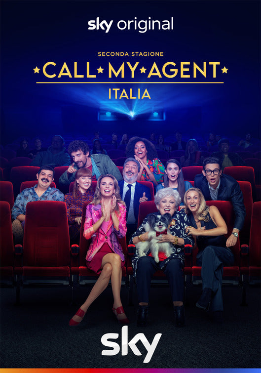 1000 piece jigsaw puzzle for tv poster: Call My Agent - Italia