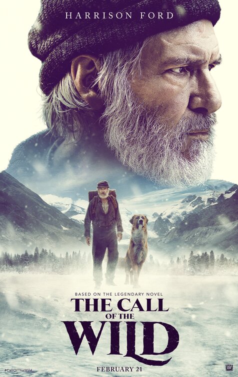 1000 piece jigsaw puzzle for the movie poster: The Call of the Wild (2020)
