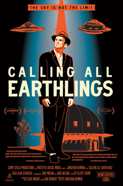 1000 piece jigsaw puzzle for the movie poster: Calling All Earthlings (2018)