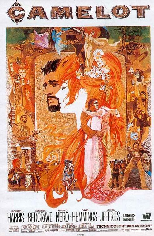 the movie poster: Camelot (1967)