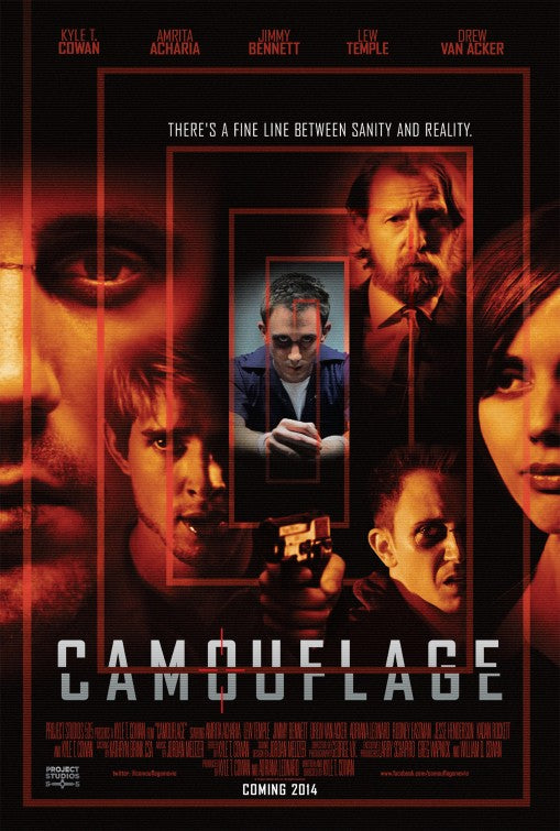 1000 piece jigsaw puzzle for the movie poster: Camouflage (2014)