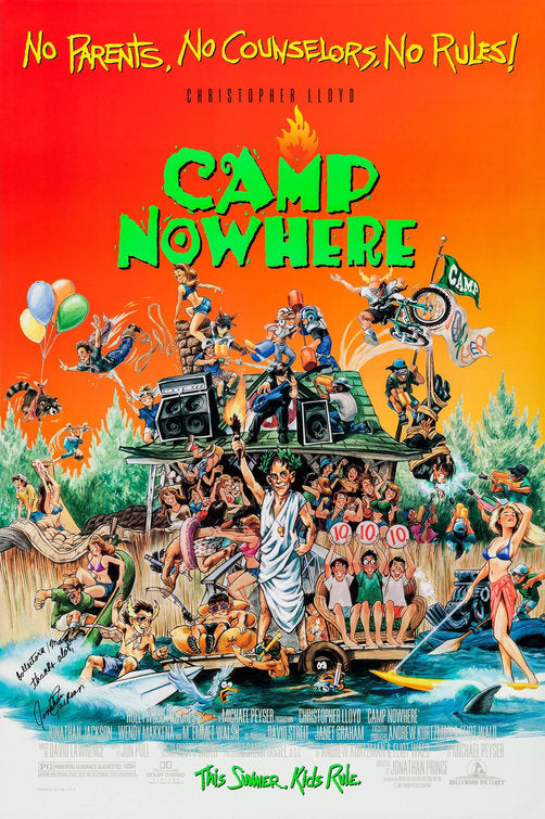 the movie poster: Camp Nowhere (1994)