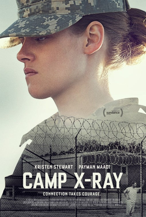 1000 piece jigsaw puzzle for the movie poster: Camp X-Ray (2014)