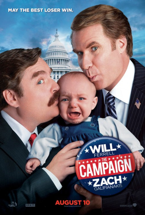1000 piece jigsaw puzzle for the movie poster: The Campaign (2012) ver2