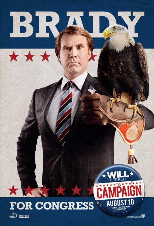 1000 piece jigsaw puzzle for the movie poster: The Campaign (2012) ver3