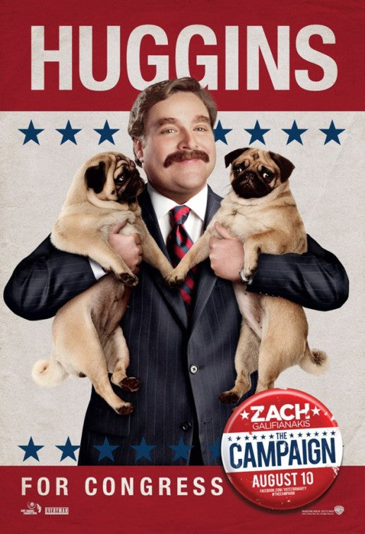 1000 piece jigsaw puzzle for the movie poster: The Campaign (2012) ver4