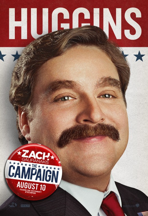 1000 piece jigsaw puzzle for the movie poster: The Campaign (2012) ver9