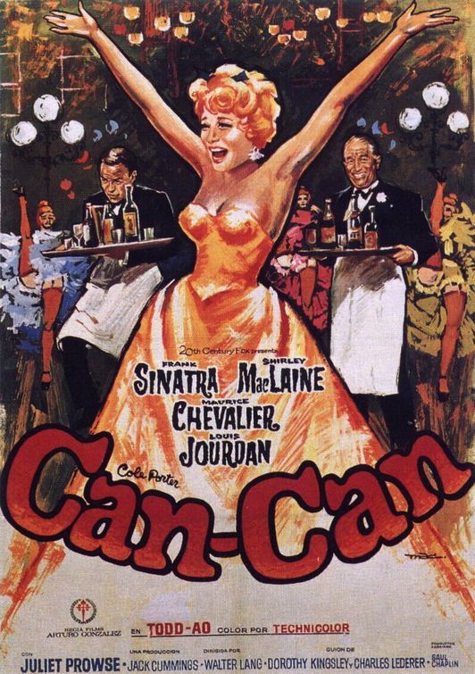 the movie poster: Can-Can (1960)