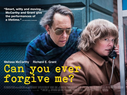 1000 piece jigsaw puzzle for the movie poster: Can You Ever Forgive Me? (2018) ver2