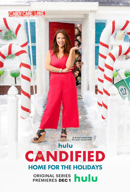 1000 piece jigsaw puzzle for tv poster: Candified: Home for the Holidays