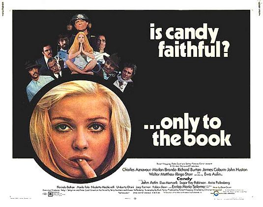the movie poster: Candy (1968) ver2
