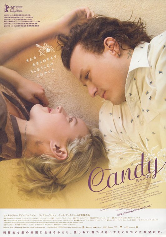 1000 piece jigsaw puzzle for the movie poster: Candy (2006) ver6