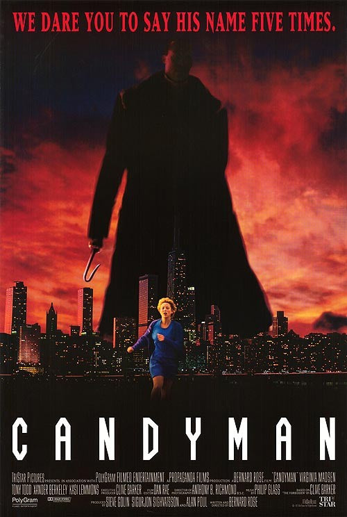 the movie poster: Candyman (1992) ver2