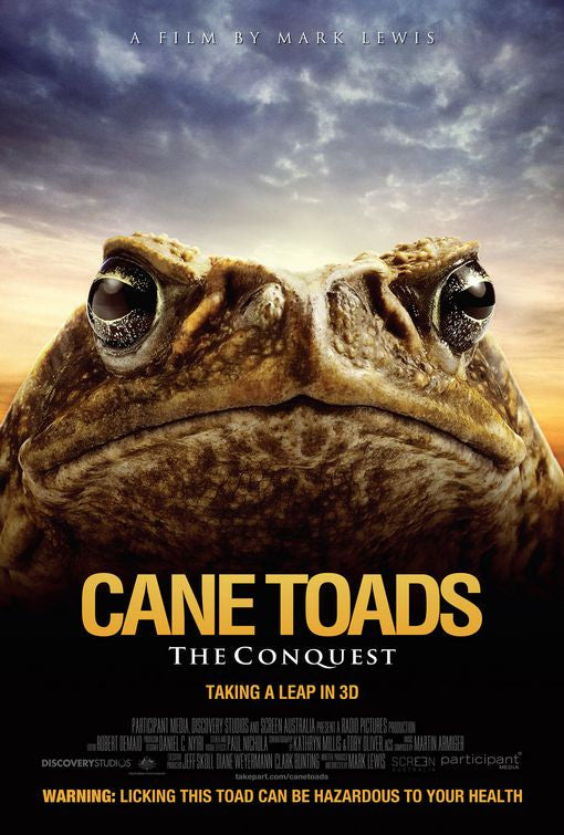 1000 piece jigsaw puzzle for the movie poster: Cane Toads: The Conquest (2010)