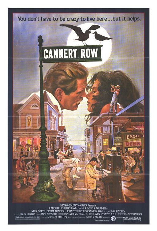 the movie poster: Cannery Row (1982)