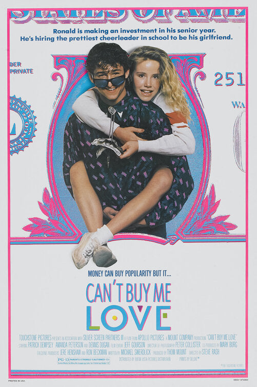 the movie poster: Can't Buy Me Love (1987)