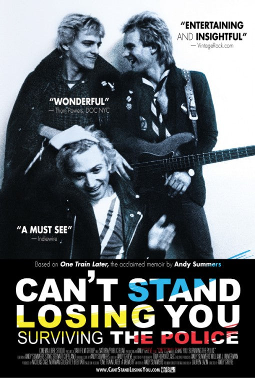 1000 piece jigsaw puzzle for the movie poster: Can't Stand Losing You: Surviving the Police (2013)
