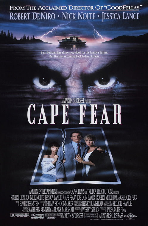the movie poster: Cape Fear (1991)