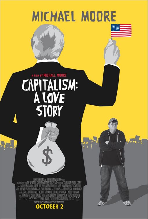 1000 piece jigsaw puzzle for the movie poster: Capitalism: A Love Story (2009)