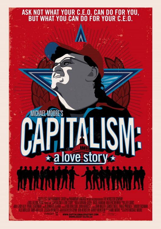 1000 piece jigsaw puzzle for the movie poster: Capitalism: A Love Story (2009) ver2