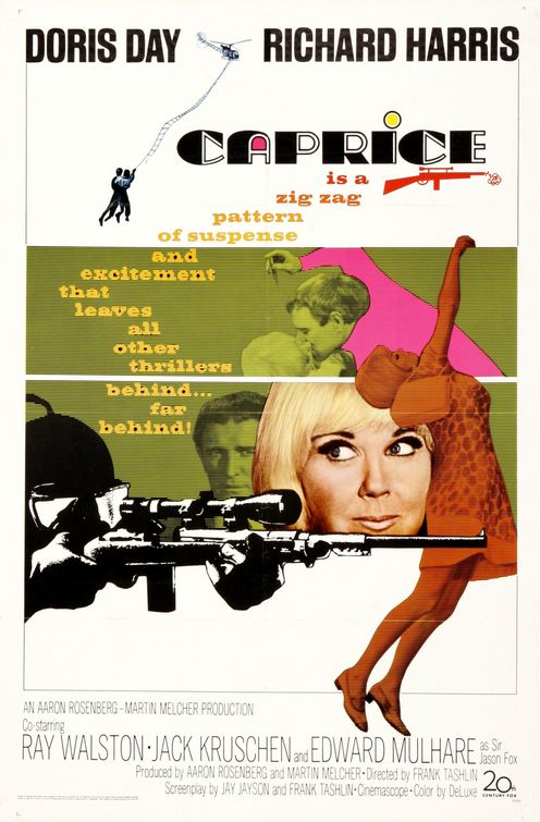 the movie poster: Caprice (1967)