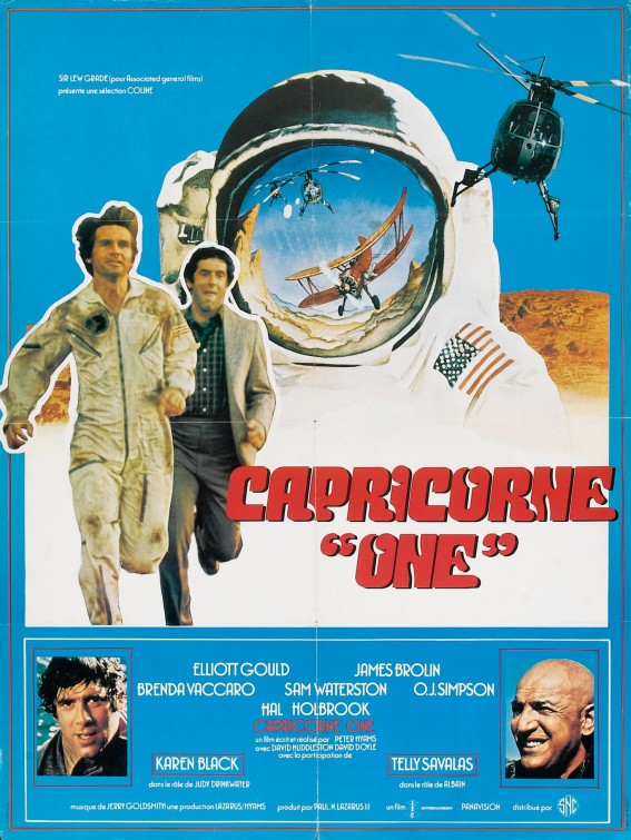 1000 piece jigsaw puzzle for the movie poster: Capricorn One (1978) ver2
