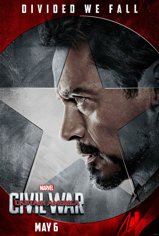 1000 piece jigsaw puzzle for the movie poster: Captain America: Civil War (2016) ver10