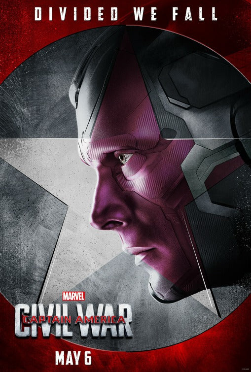 1000 piece jigsaw puzzle for the movie poster: Captain America: Civil War (2016) ver14