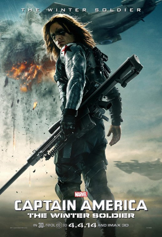 1000 piece jigsaw puzzle for the movie poster: Captain America: The Winter Soldier (2014) ver13