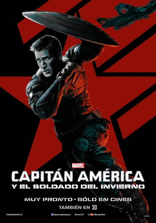 1000 piece jigsaw puzzle for the movie poster: Captain America: The Winter Soldier (2014) ver14