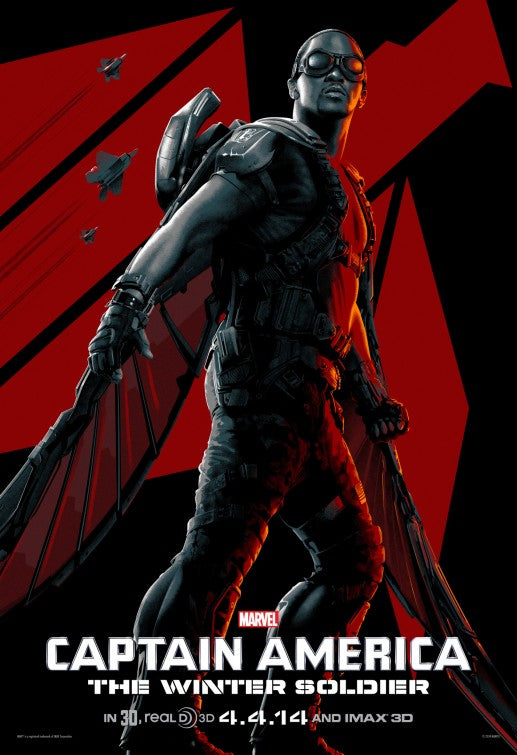 1000 piece jigsaw puzzle for the movie poster: Captain America: The Winter Soldier (2014) ver17